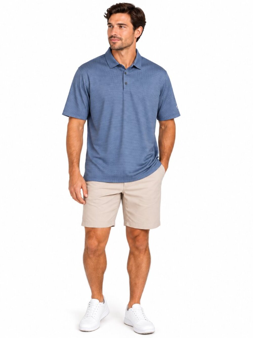 XXL Callaway Opti-Dri Men’s Blue Performance Golf Polo Short Sleeve Shirt